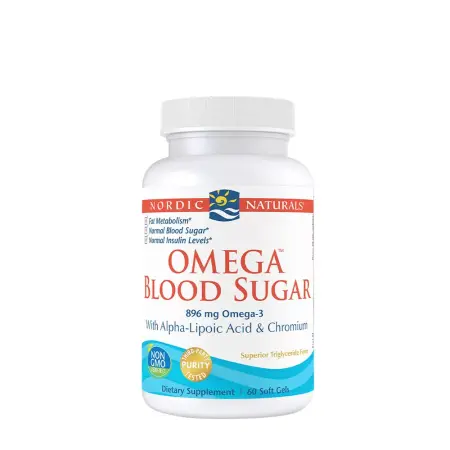 Nordic Naturals Omega Blood Sugar 896 mg (60 Softgels) - Nordic Naturals