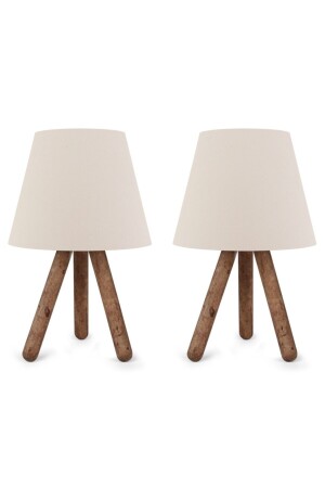 North Home Wooden Leg Lampshade Fabric Headboard 2' AAGK9004 - Art&Gift