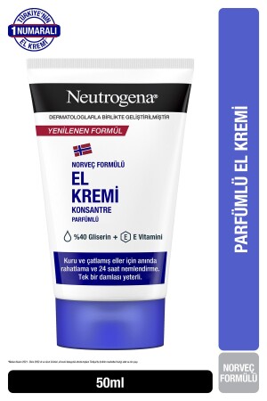 Norveç Formülü El Kremi Parfümlü 50 Ml - Neutrogena
