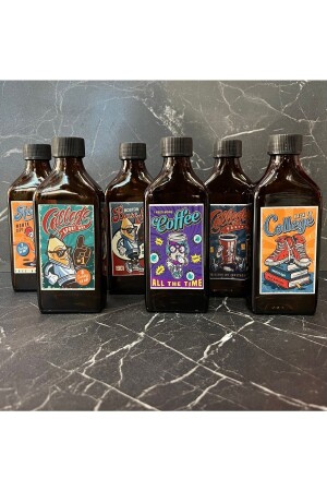 Nostalgia Bottle 200 ml Private Label 6 Pieces AMB01 - COLDBREWTREND