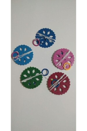 Nostalgic String Ruffle Toy 10 Pieces - 80's 90's String Ruffle 10 Pcs - Wubba
