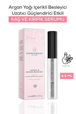 Nourishing, Lengthening, Strengthening Effective Eyebrow and Eyelash Serum with Argan Oil 5ml - Bahar Babacan