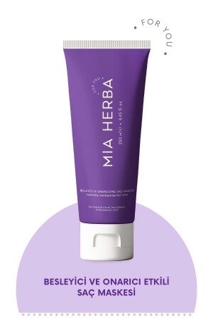 Nourishing Repairing Effective Hair Mask 250ml - Mia Herba