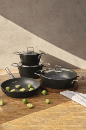 Nova Pro Metal Handle 7 Piece Granite Cookware Set P178PŞÜ. 50050. 01 - Hisar