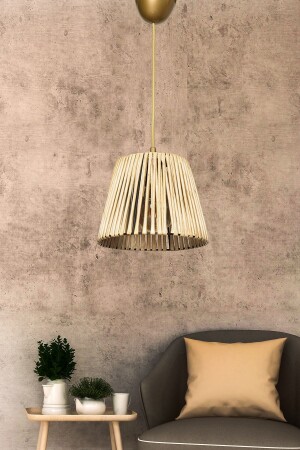 Nove Handmade Single Pendant Lamp Natural Hnmd-42 HM006 - hmydesign