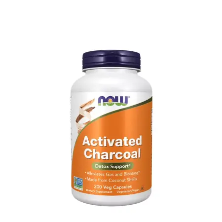 Now Foods Activated Charcoal (200 Veg Capsules) - Now Foods