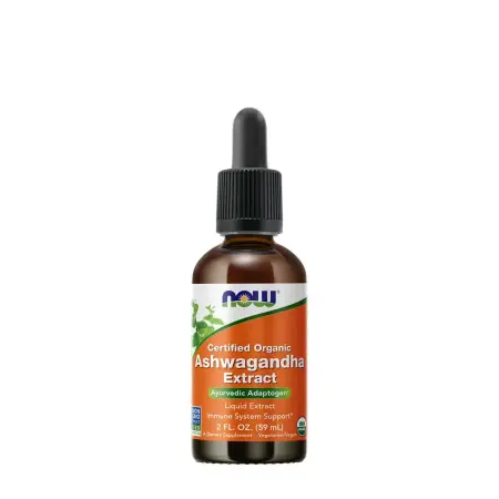 Now Foods Ashwagandha Extract Liquid, Organic (59 ml) - Now Foods