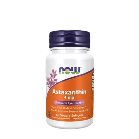 Now Foods Astaxanthin 4 mg (60 Veggie Softgels) - Now Foods