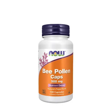 Now Foods Bee Pollen 500 mg (100 Capsules) - Now Foods