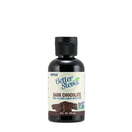 Now Foods BetterStevia Liquid (59 ml, Dark Chocolate) - Now Foods