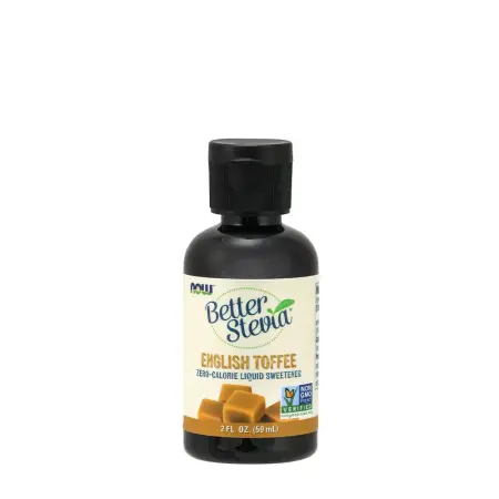 Now Foods BetterStevia Liquid (59 ml, English Toffee) - Now Foods