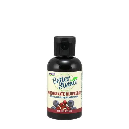 Now Foods BetterStevia Liquid (59 ml, Pomegranate Blueberry) - Now Foods