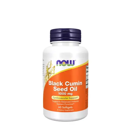 Now Foods Black Cumin Seed Oil 1000 mg (60 Softgels) - Now Foods