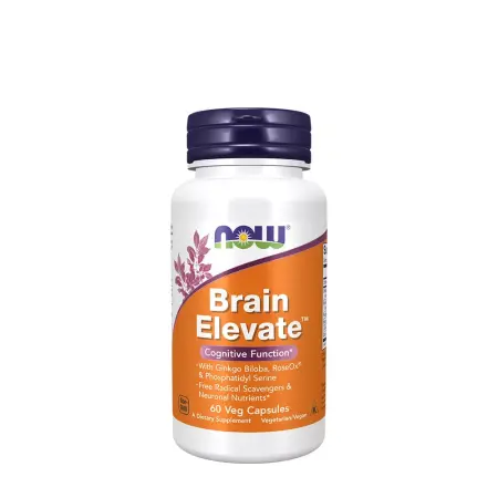 Now Foods Brain Elevate Veg Capsules (60 Veg Capsules) - Now Foods