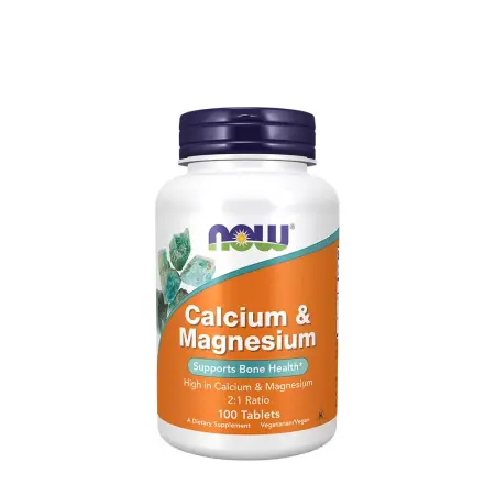 Now Foods Calcium & Magnesium (100 Tablets) - Now Foods