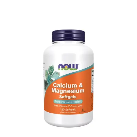 Now Foods Calcium & Magnesium (120 Softgels) - Now Foods