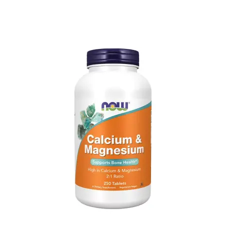 Now Foods Calcium & Magnesium (250 Tablets) - Now Foods