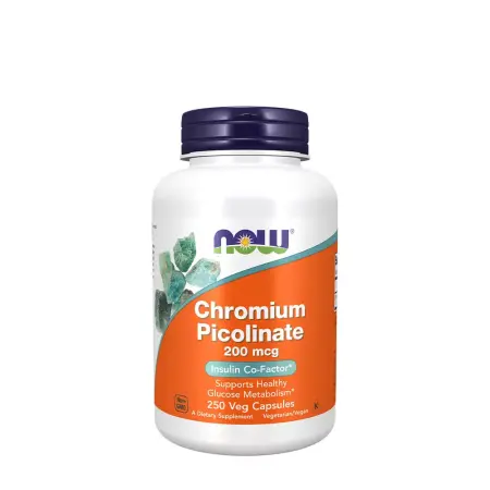 Now Foods Chromium Picolinate 200 mcg (250 Veg Capsules) - Now Foods