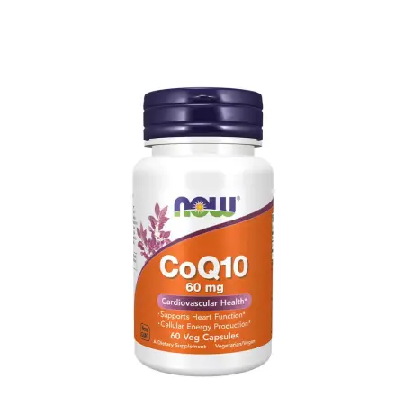 Now Foods CoQ10 60 mg (60 Veg Capsules) - Now Foods