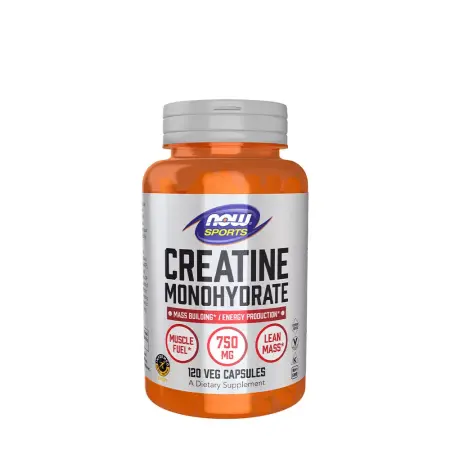 Now Foods Creatine Monohydrate 750 mg (120 Veg Capsules) - Now Foods