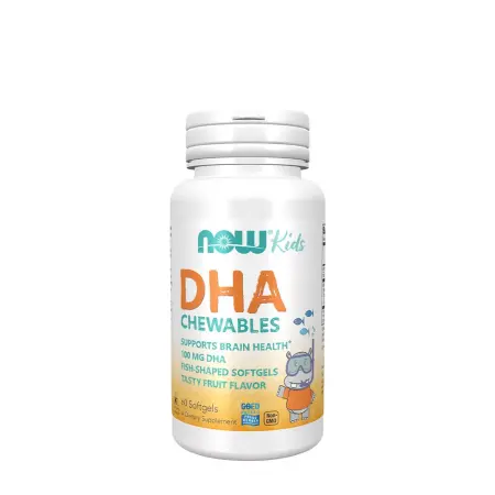 Now Foods DHA Kids Chewable Softgels (60 Chewables) - Now Foods