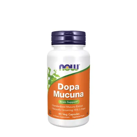 Now Foods DOPA Mucuna Veg Capsules (90 Veg Capsules) - Now Foods