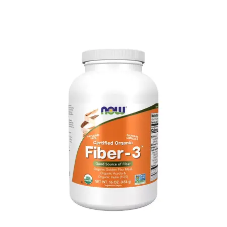 Now Foods Fiber-3 Organic (454 g) - Now Foods
