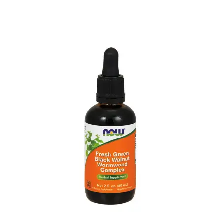 Now Foods Fresh Green Black Walnut Extract Liquid (59 ml) - Now Foods