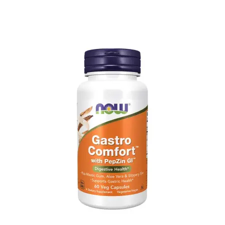 Now Foods Gastro Comfort with PepZin GI (60 Veg Capsules) - Now Foods