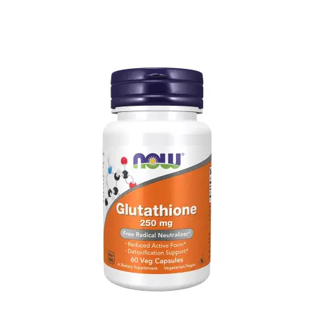 Now Foods Glutathione 250 mg (60 Veg Capsules) - Now Foods