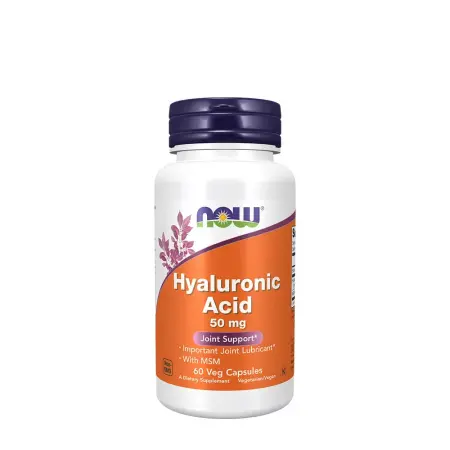 Now Foods Hyaluronic Acid with MSM (60 Veg Capsules) - Now Foods
