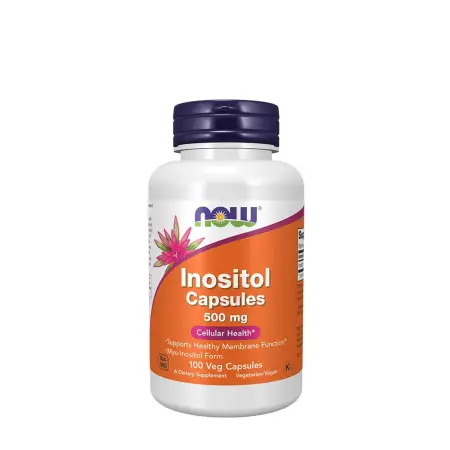 Now Foods Inositol 500 mg Veg Capsules (100 Veg Capsules) - Now Foods