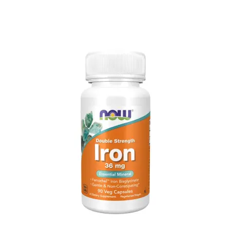 Now Foods Iron 36 mg Ferrochel(R) (90 Capsules) - Now Foods