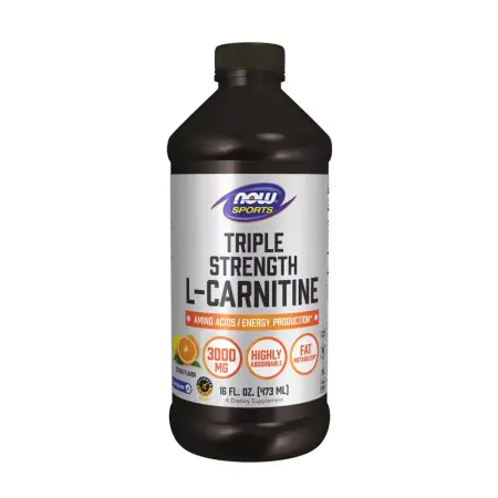 Now Foods L-Carnitine, Triple Strength Liquid (473 ml, Citrus) - Now Foods