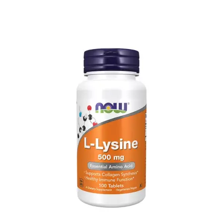 Now Foods L-Lysine 500 mg (100 Tablets) - Now Foods