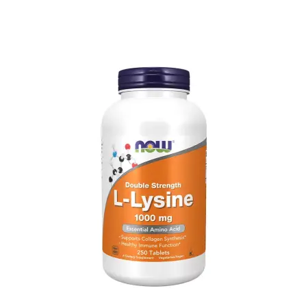 Now Foods L-Lysine, Double Strength 1,000 mg (250 Tablets) - Now Foods