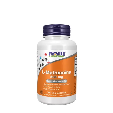 Now Foods L-Methionine 500 mg (100 Capsules) - Now Foods