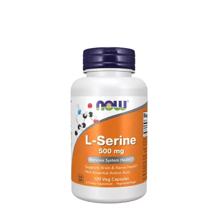 Now Foods L-Serine 500 mg (120 Capsules) - Now Foods