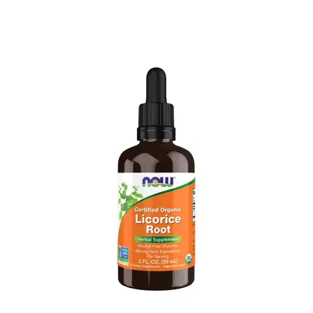 Now Foods Licorice Root Glycerite, Organic (59 ml) - Now Foods