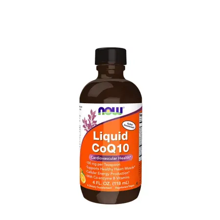 Now Foods Liquid CoQ10 Orange Flavor (118 ml) - Now Foods