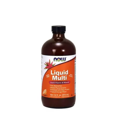 Now Foods Liquid Multi (473 ml, Tropical Orange) - Now Foods