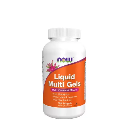 Now Foods Liquid Multi Gels (180 Softgels) - Now Foods