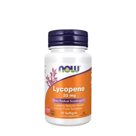 Now Foods Lycopene 20 mg (50 Softgels) - Now Foods