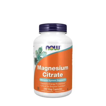 Now Foods Magnesium Citrate (240 Capsules) - Now Foods