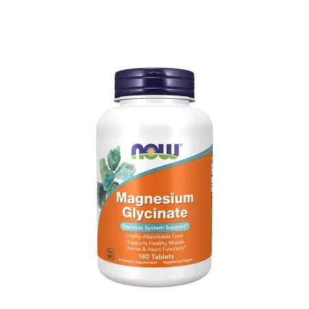 Now Foods Magnesium Glycinate (180 Tablets) - Now Foods