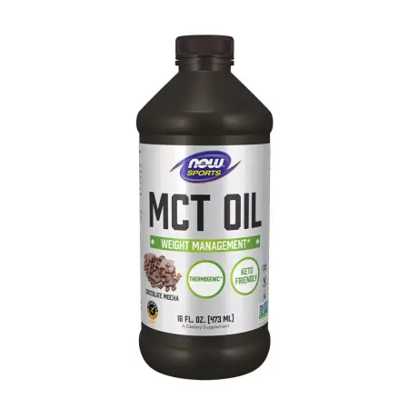 Now Foods MCT Oil (473 ml, Chocolate Mocha) - Now Foods