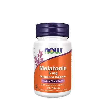 Now Foods Melatonin 5 mg Sustained Release (120 Tablets) - Now Foods