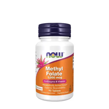 Now Foods Methyl Folate 1000 Mcg (90 Tablets) - Now Foods