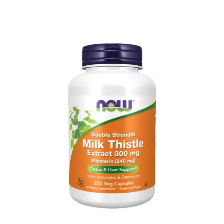 Now Foods Milk Thistle Extract, Double Strength 300 mg (200 Veg Capsules) - Now Foods