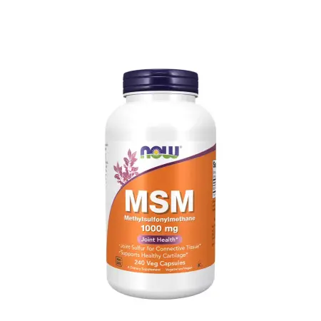 Now Foods MSM 1000 mg (240 Veg Capsules) - Now Foods